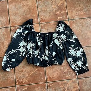 Romantic Floral Blouse